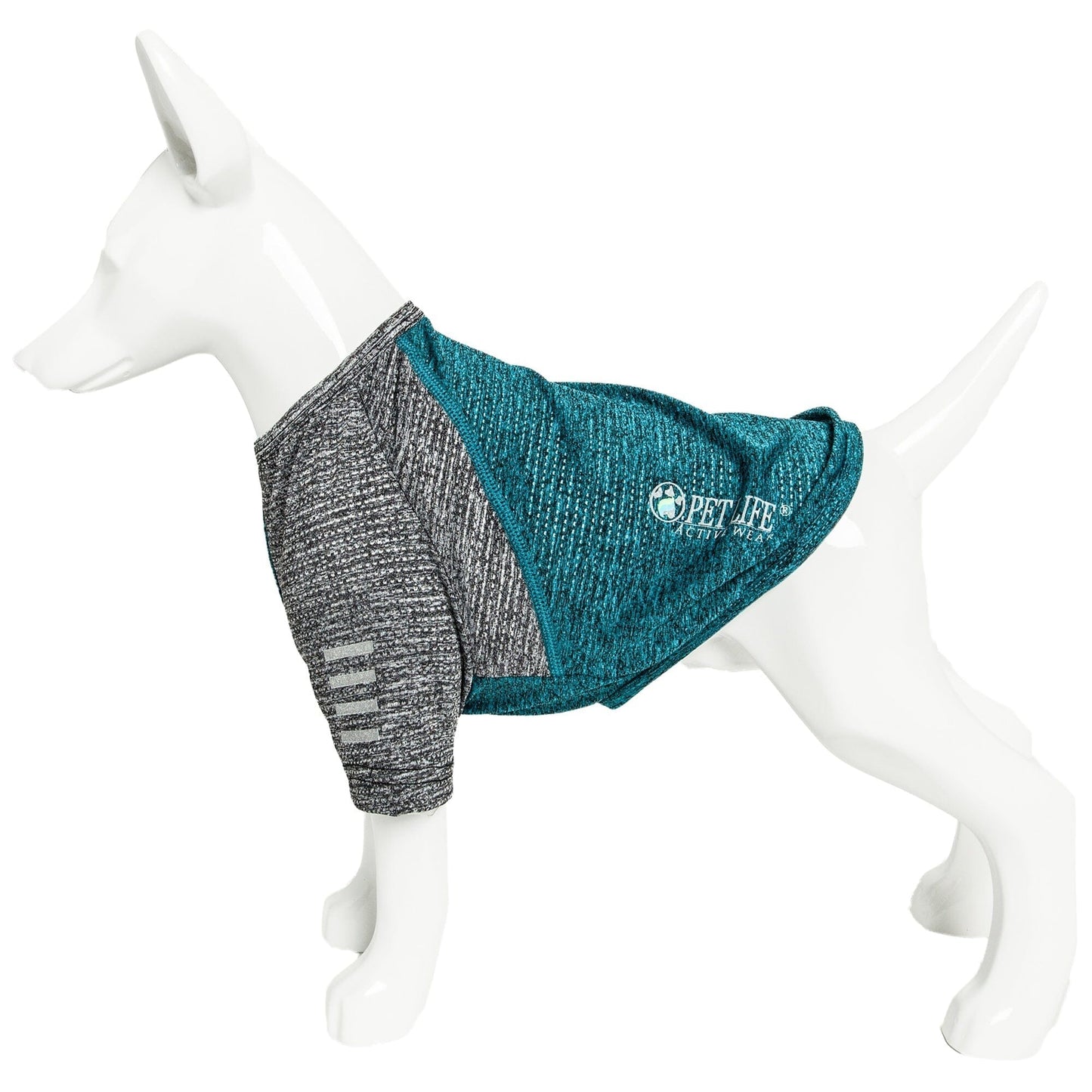 Pet Life ® Active 'Hybreed' 4-Way-Stretch Fitness Performance Dog T-Shirt
