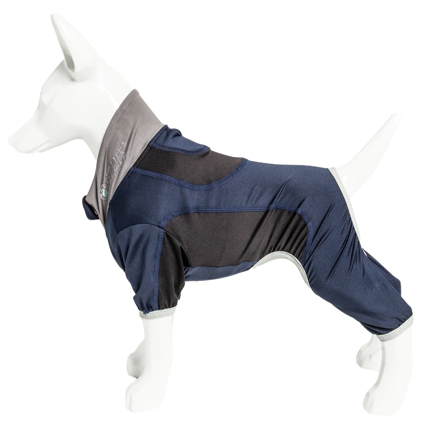 Pet Life ® Active 'Warm-Pup' Stretchy and Quick-Drying Fitness Dog Yoga Warm-Up Tracksuit