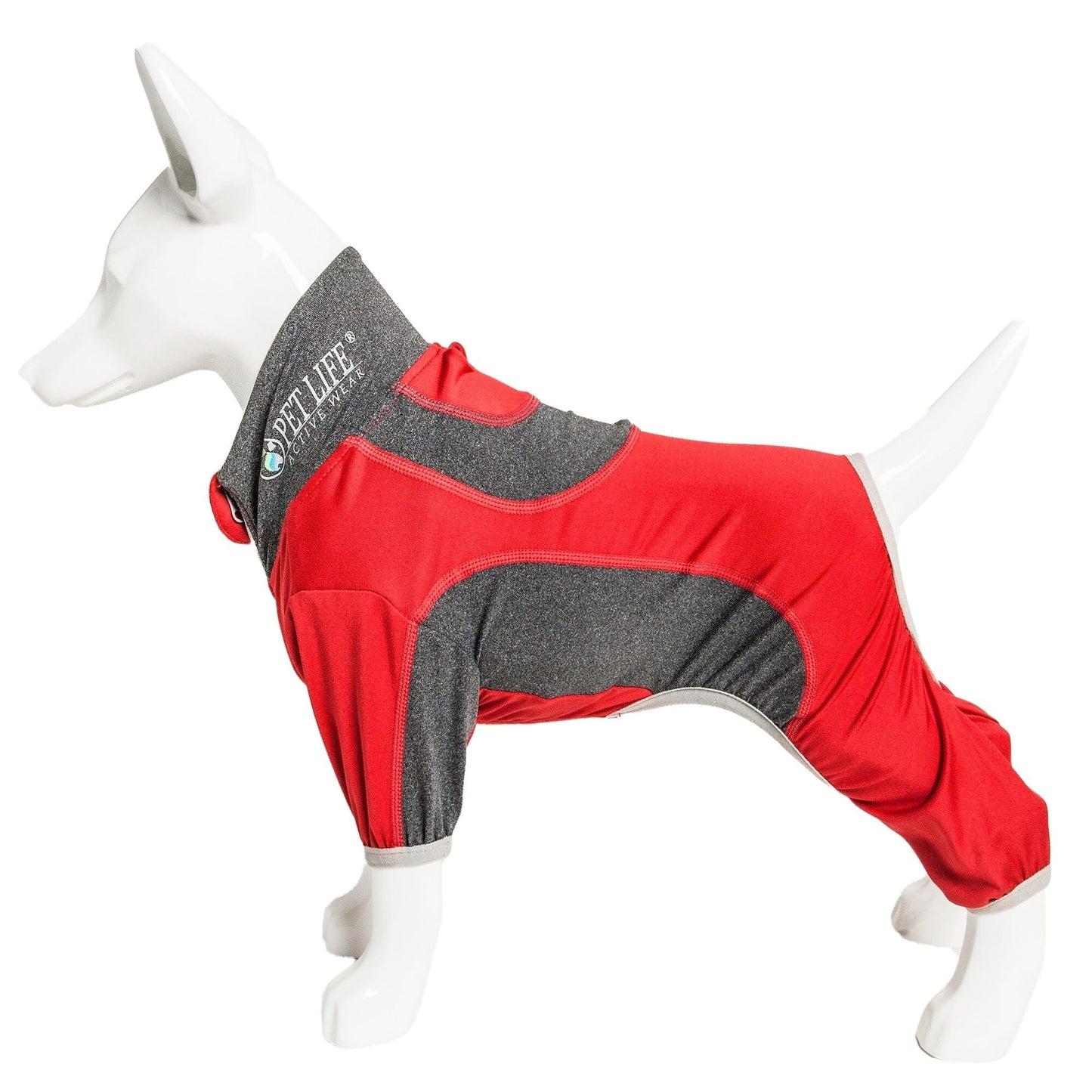 Pet Life ® Active 'Warm-Pup' Stretchy and Quick-Drying Fitness Dog Yoga Warm-Up Tracksuit