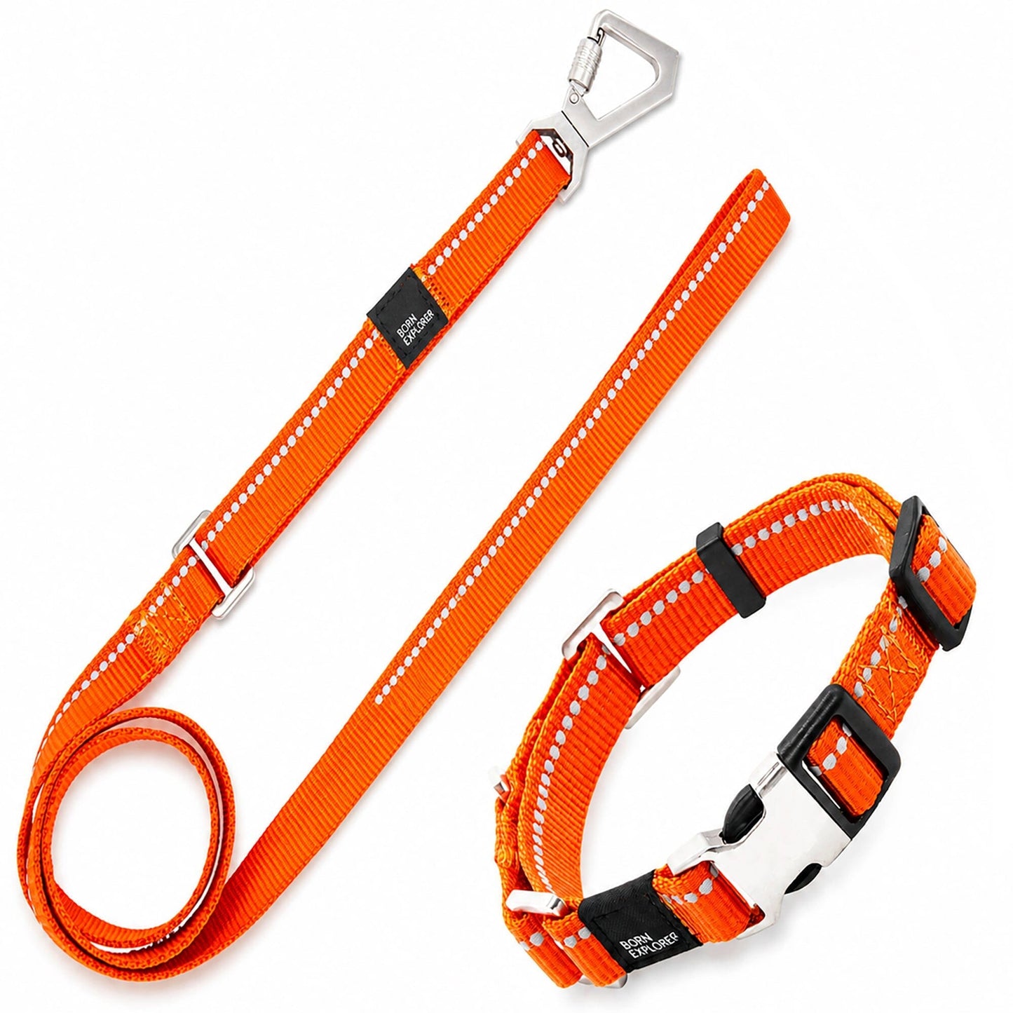 Pet Life ® 'Advent' Outdoor Series 3M Reflective 2-in-1 Durable Martingale Training Dog Leash and Collar