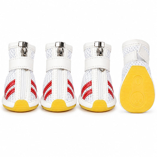 dog-running-shoes-breathable-air-mesh-paw-booties-4-pack-luxury-view-1 | Majestic Pet Kingdom