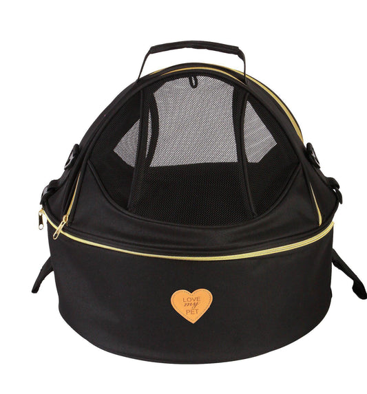 'Air-Venture' Dual-Zip Airline Approved Panoramic Circular Travel Pet Dog Carrier