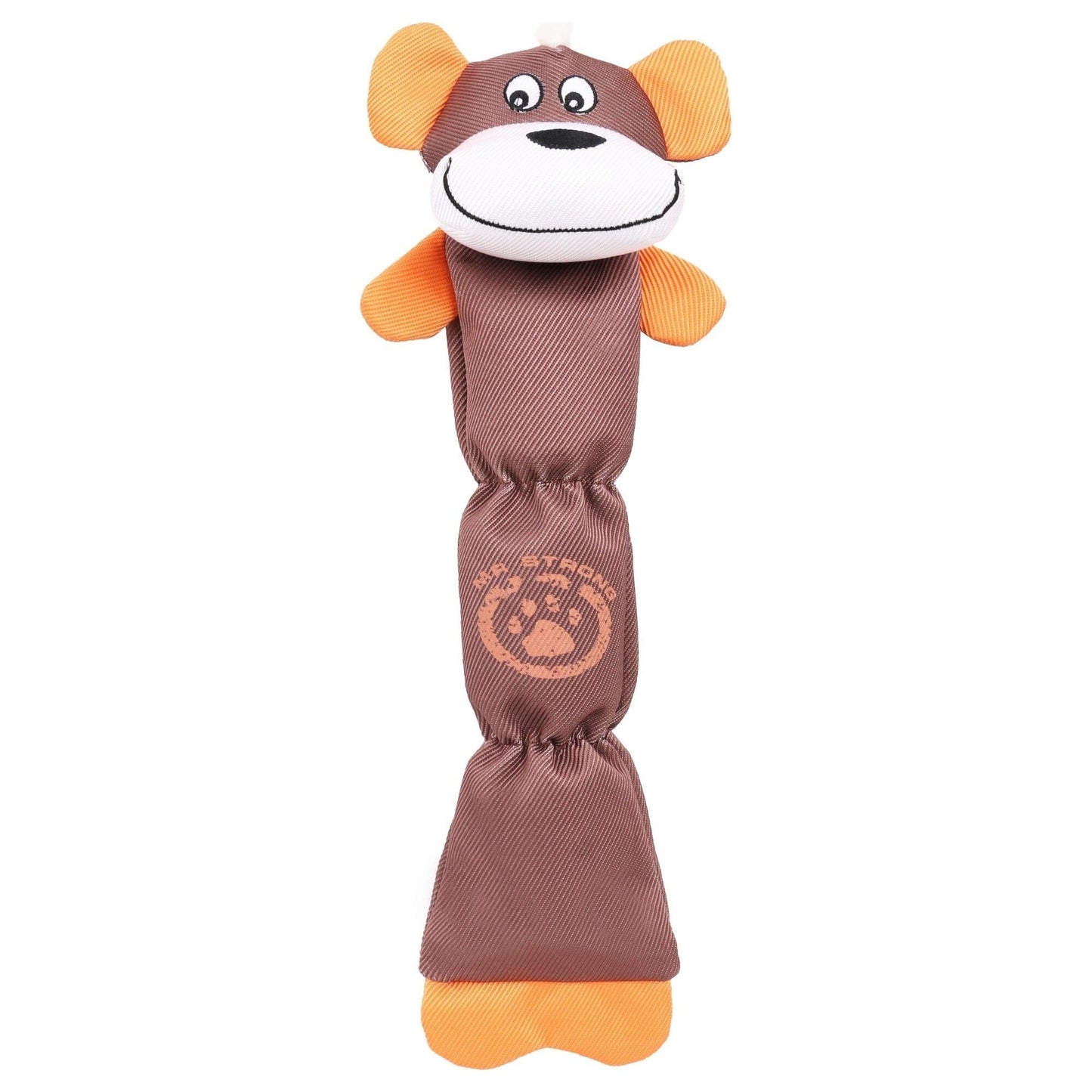 Pet Life ® Animated Extra Long Nylon Squeaker Water-resistant Plush Dog Toy