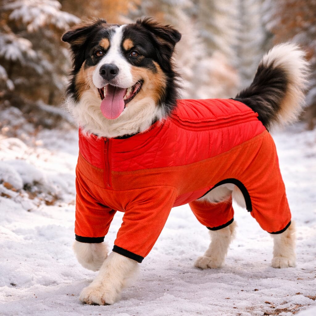 Pet Life ® 'Aura-Vent' Lightweight 4-Season Stretch and Quick-Dry Full Body Dog Jacket