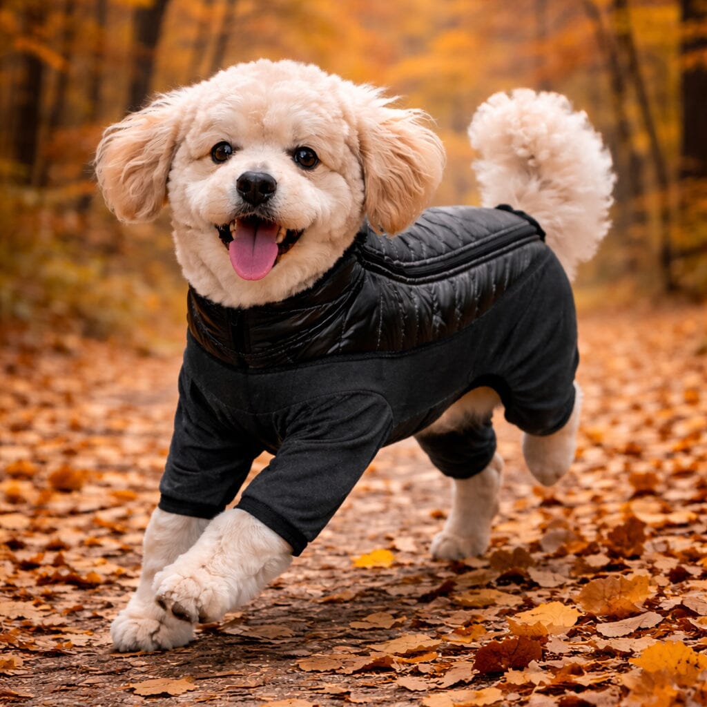 Pet Life ® 'Aura-Vent' Lightweight 4-Season Stretch and Quick-Dry Full Body Dog Jacket
