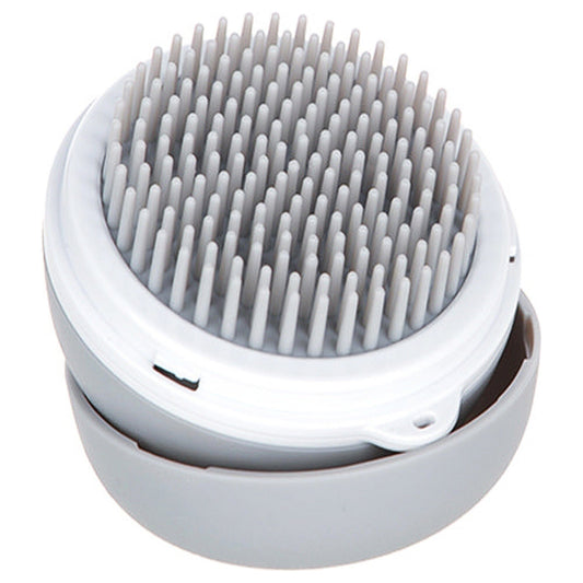 'Bravel' 3-in-1 Travel Pocketed Dual Grooming Brush and Pet Comb