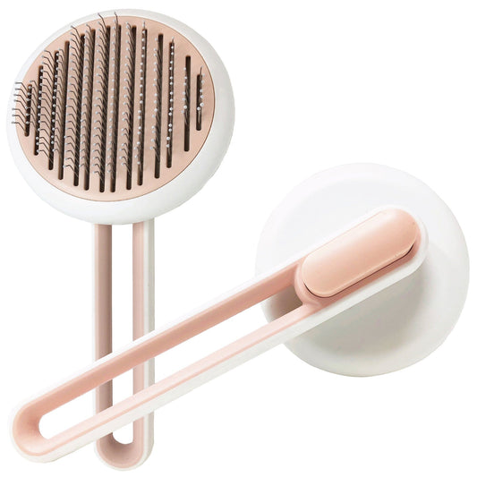 'Concepto' Modern Bristle Grooming Pet Deshedder Comb