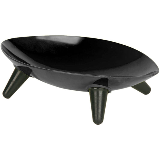 Pet Life ® 'Couture Sculptured' Dishwasher Safe Melamine Pet Bowl - Main Feature View | Majestic Pet Kingdom