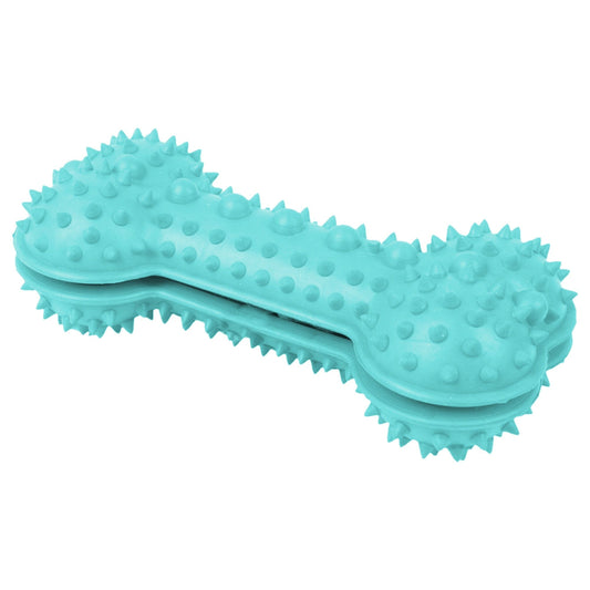 'Denta-Bone' TPR Treat Dispensing and Dental Cleaning Durable Dog Toy