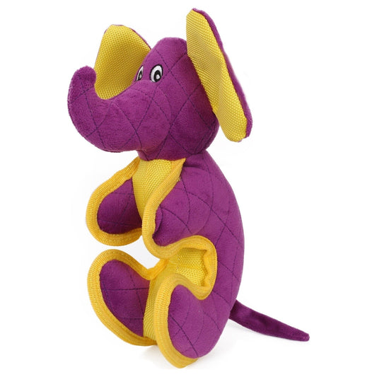 Dog Plush Toy Dino-Funimal Animated Nylon Squeaker Chew Play