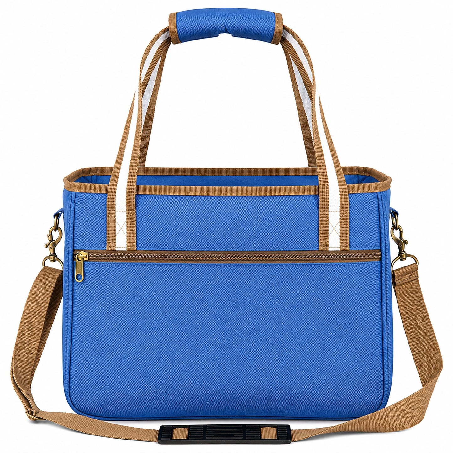 Pet Life ® Dual Snap Pocketed Fashion Designer Canvas Travel Pet Dog Carrier