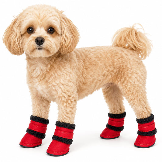 dog-booties-3m-insulated-warm-winter-snow-shoes-4-pack-class-luxury-view-1 | Majestic Pet Kingdom