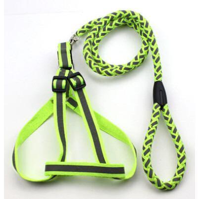 dog-harness-leash-set-reflective-adjustable-2-in-1-class-luxury-view-1 | Majestic Pet Kingdom