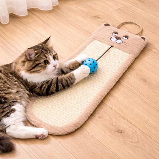 Cat Scratcher Eco-Natural Hanging Sisal Jute Carpet Mat Board