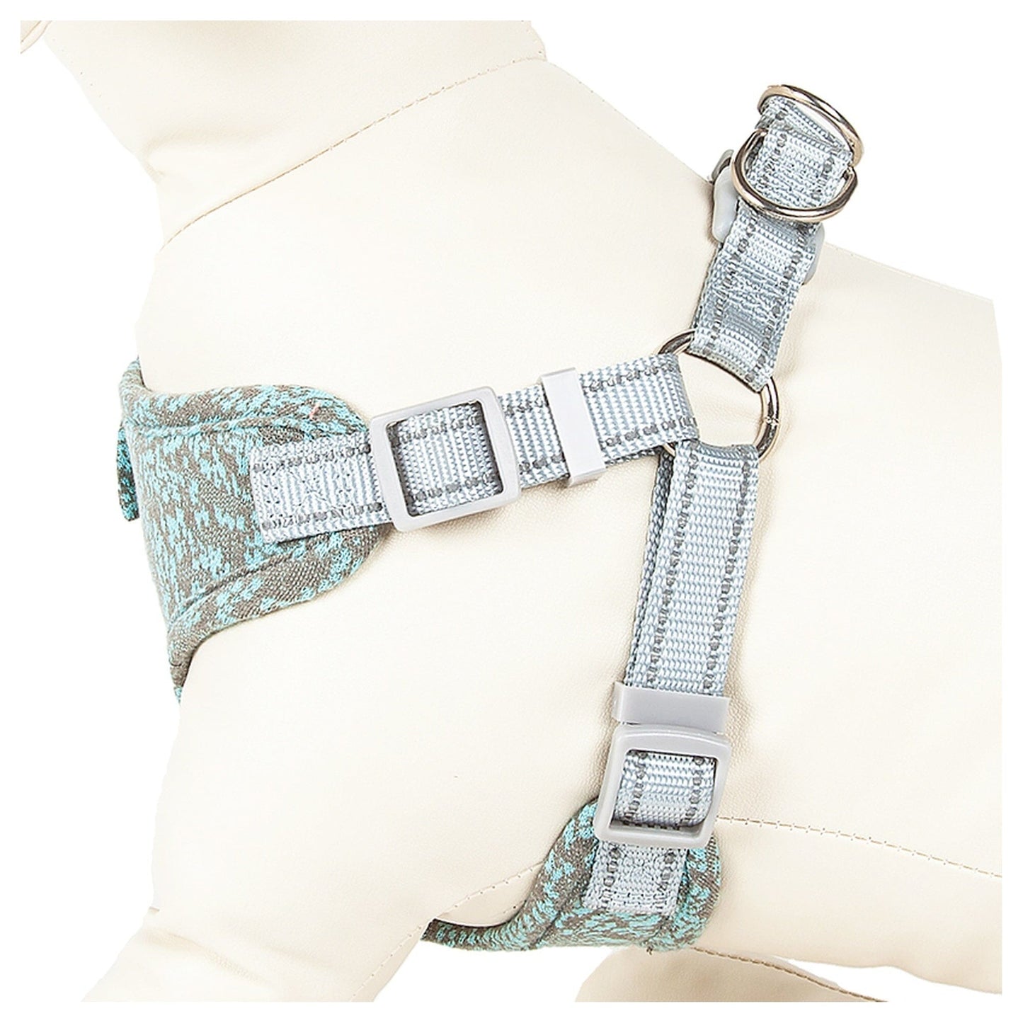 Pet Life ®  'Fidomite' Mesh Reversed  and Adjustable Fashion Dog Harness W/ Designer Bowtie