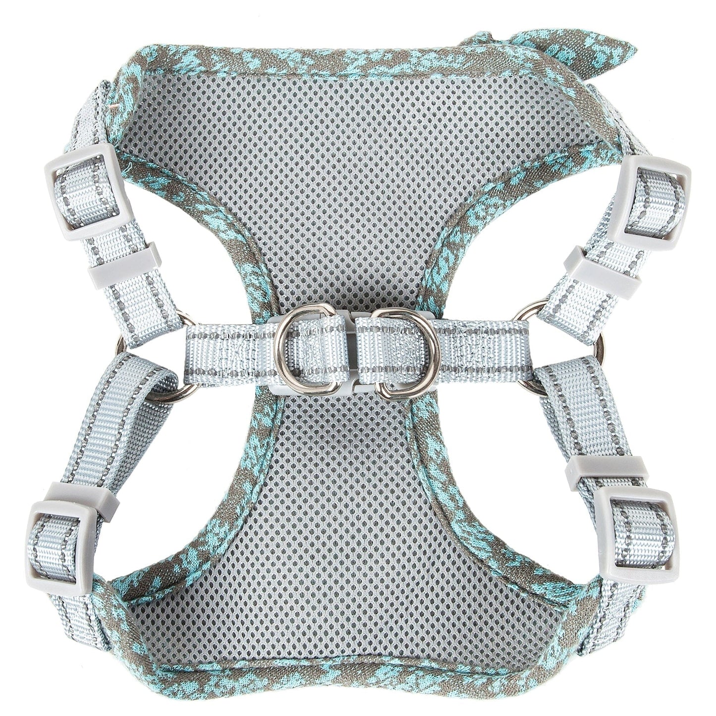 Pet Life ®  'Fidomite' Mesh Reversed  and Adjustable Fashion Dog Harness W/ Designer Bowtie