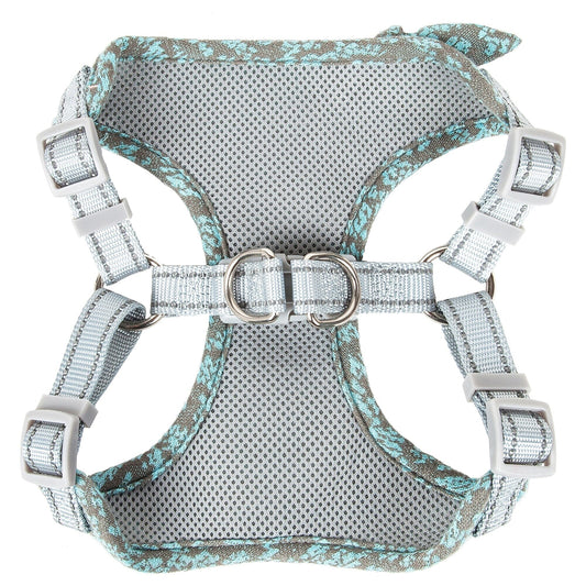 dog-harness-with-bowtie-reversible-mesh-mal-walking-vest-luxury-view-2 | Majestic Pet Kingdom