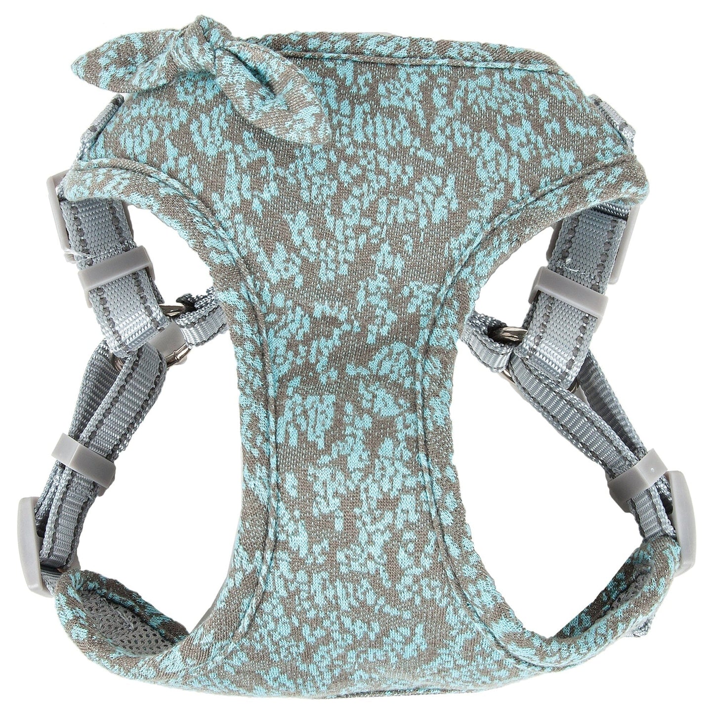 Pet Life ®  'Fidomite' Mesh Reversed  and Adjustable Fashion Dog Harness W/ Designer Bowtie