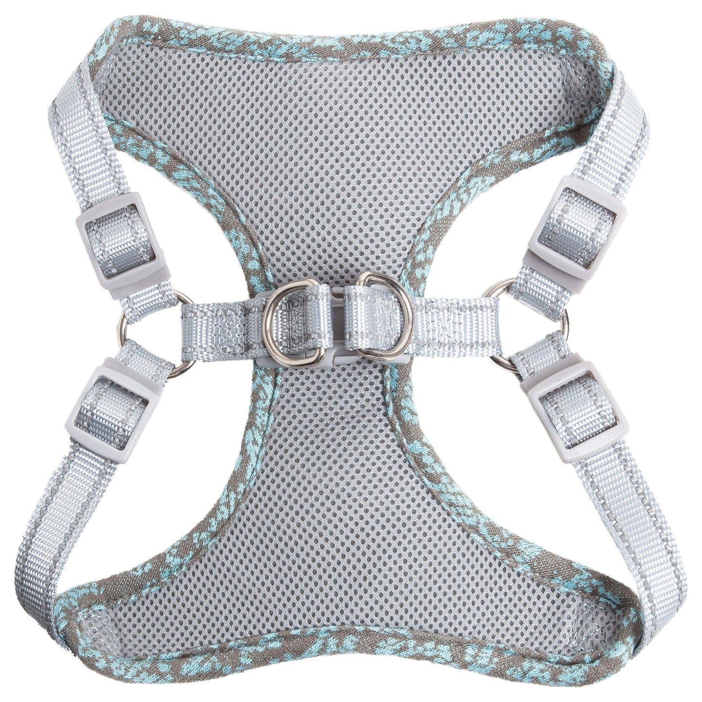 Pet Life ®  'Fidomite' Mesh Reversed and Adjustable Fashion Dog Harness W/ Designer Neck Tie