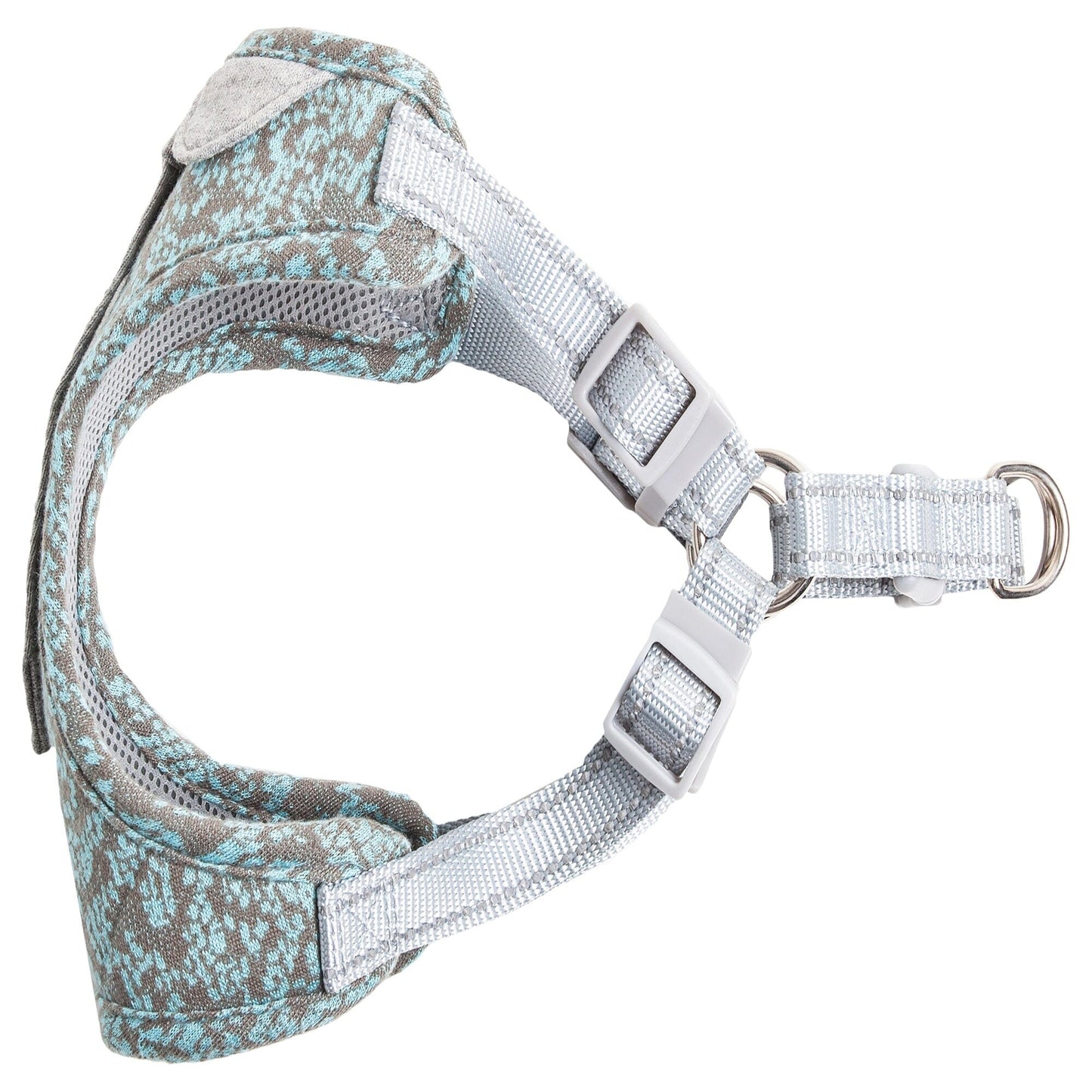 Pet Life ®  'Fidomite' Mesh Reversed and Adjustable Fashion Dog Harness W/ Designer Neck Tie
