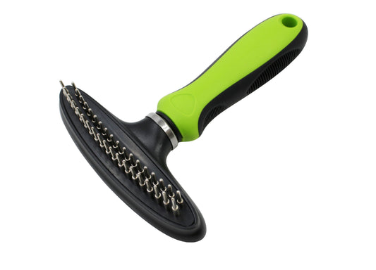 Flex Series Dual-Row Grooming Rake Pet Comb