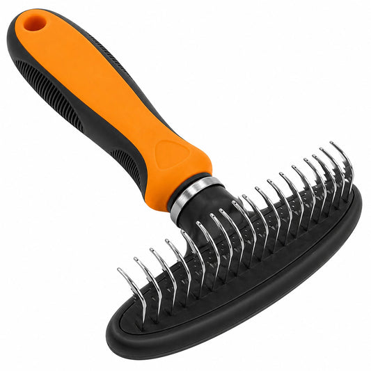 Flex Series Undercoat Dematter Grooming Pet Rake