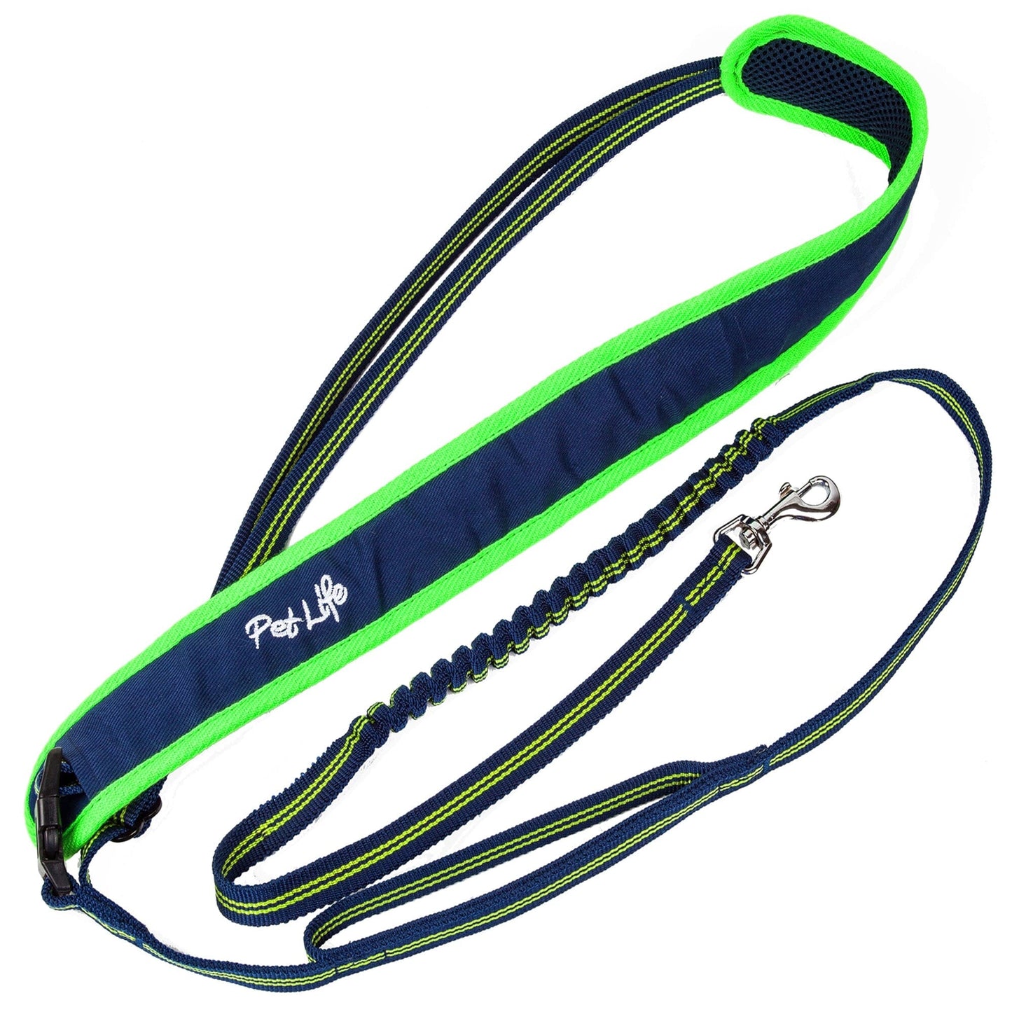 Pet Life ®  'Free-Fetcher' Hands Free Over-The-Shoulder Shock Absorbent Dog Leash