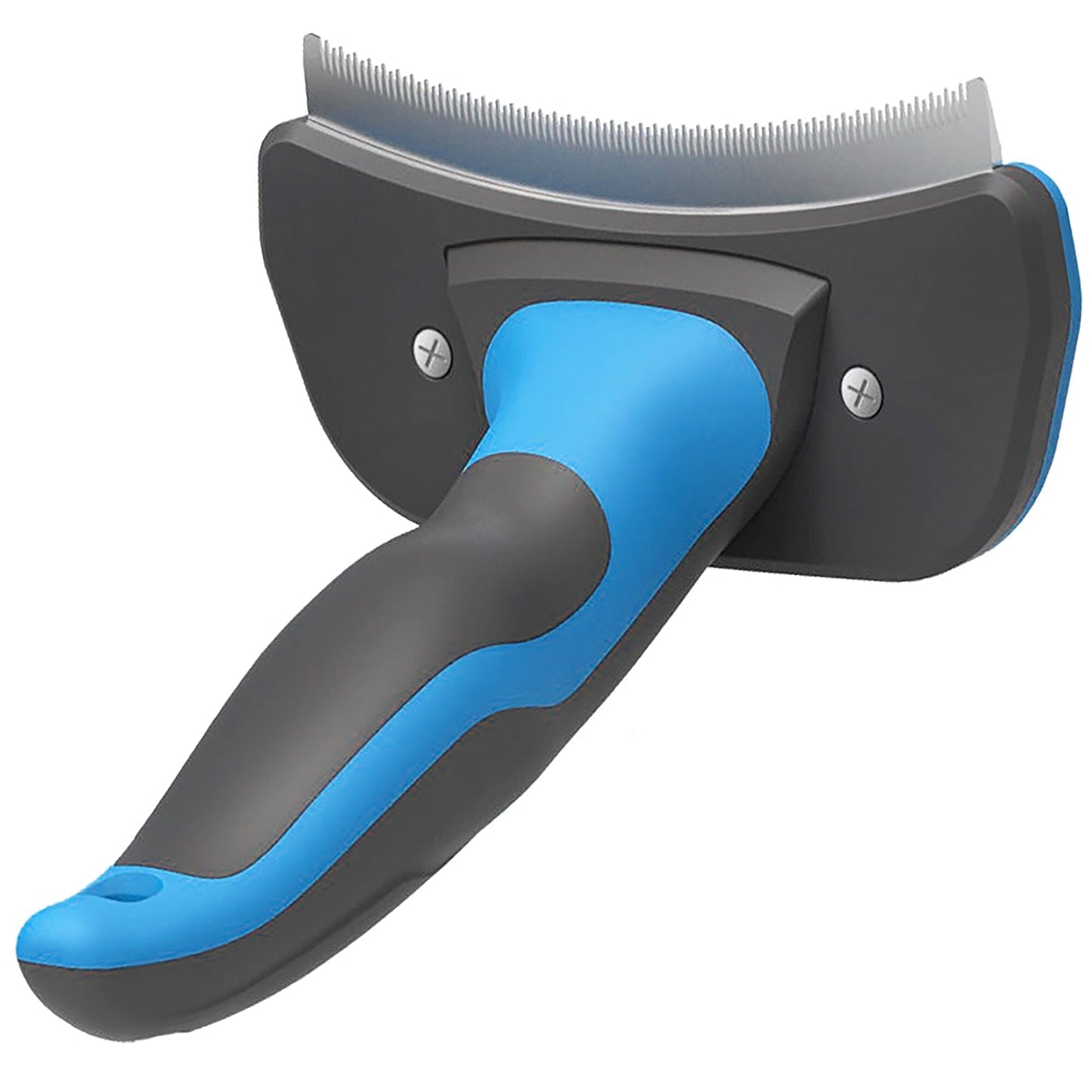 Pet Life ® 'Fur-Guard' Easy Self-Cleaning Grooming Deshedder Pet Comb
