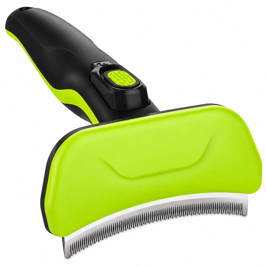 'Fur-Guard' Easy Self-Cleaning Grooming Deshedder Pet Comb