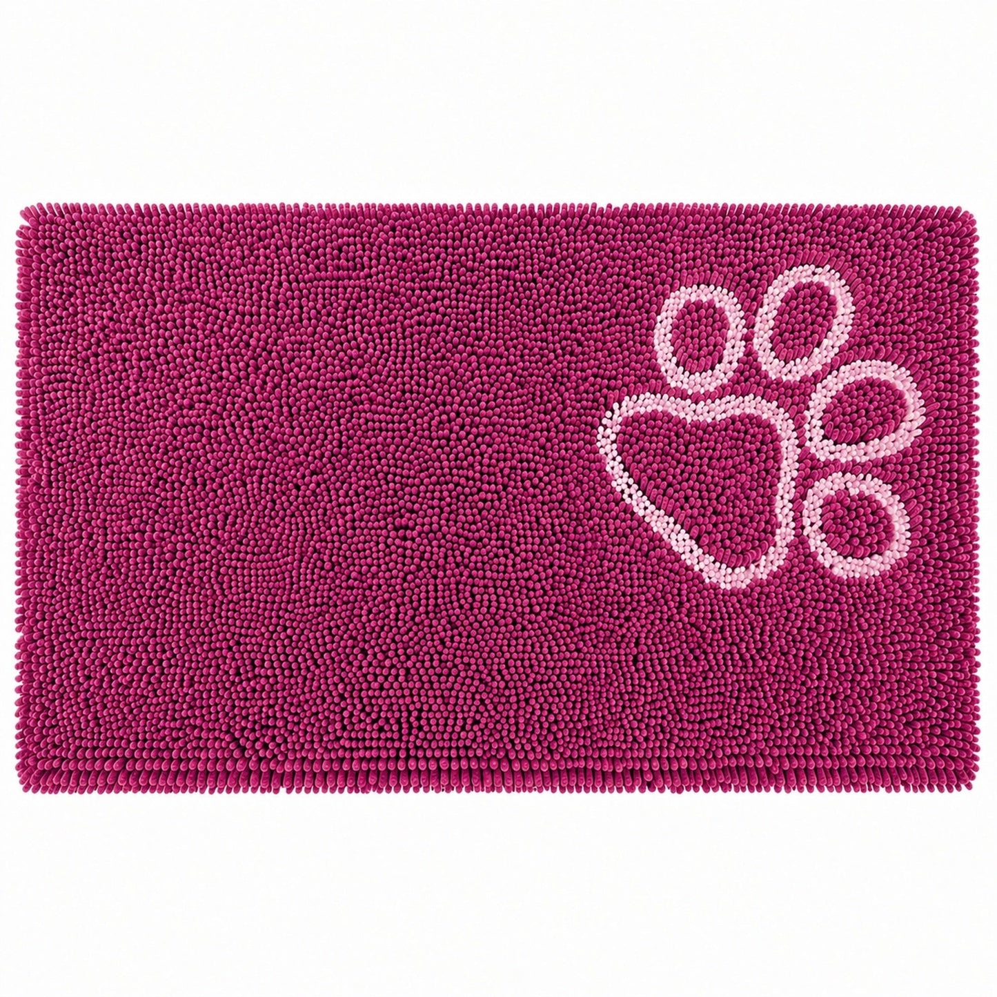 Pet Life ® 'Fuzzy' Quick-Drying Anti-Skid and Machine Washable Dog Mat