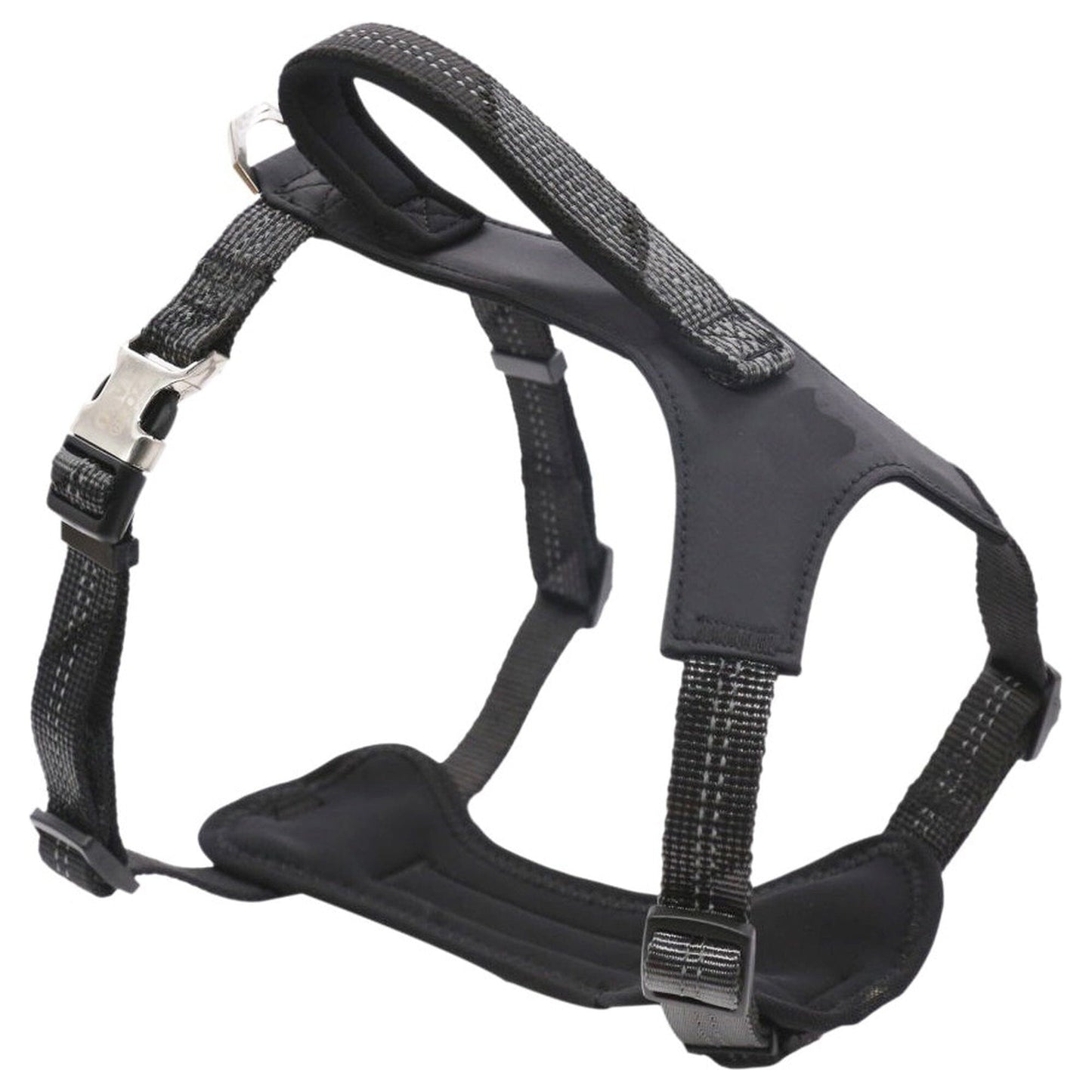 Pet Life ® 'Geo-prene' 2-in-1 Shock Absorbing Neoprene Padded Reflective Dog Leash and Harness