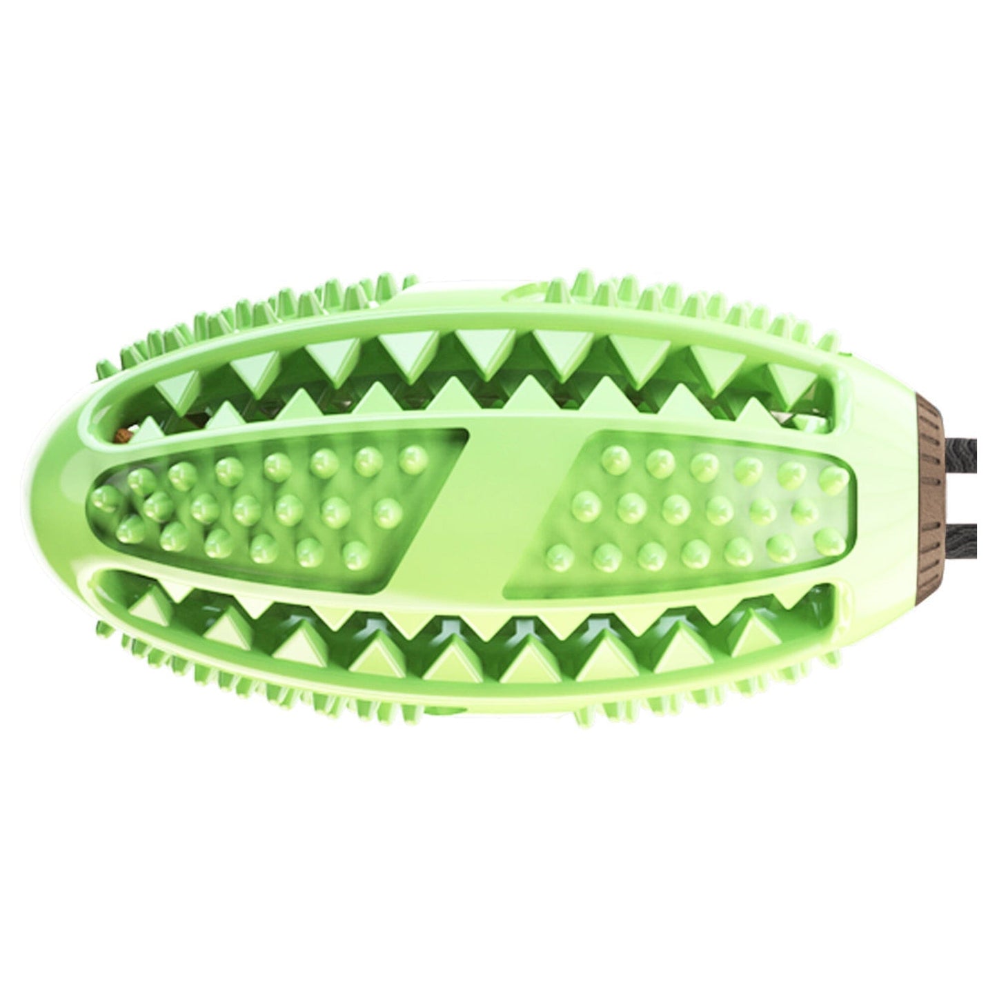 Pet Life ® 'Grip N' Play' Treat Dispensing Football Shaped Suction Cup Dog Toy