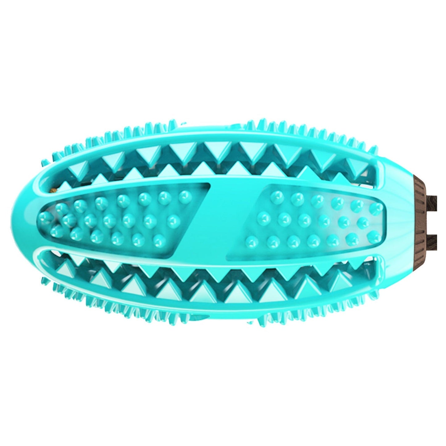 Pet Life ® 'Grip N' Play' Treat Dispensing Football Shaped Suction Cup Dog Toy