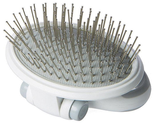 'Gyrater' Travel Swivel Pet Grooming Pin Brush