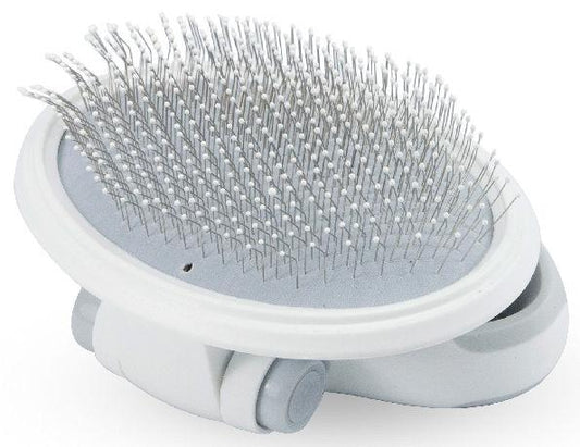 'Gyrater' Travel Swivel Pet Grooming Slicker Brush