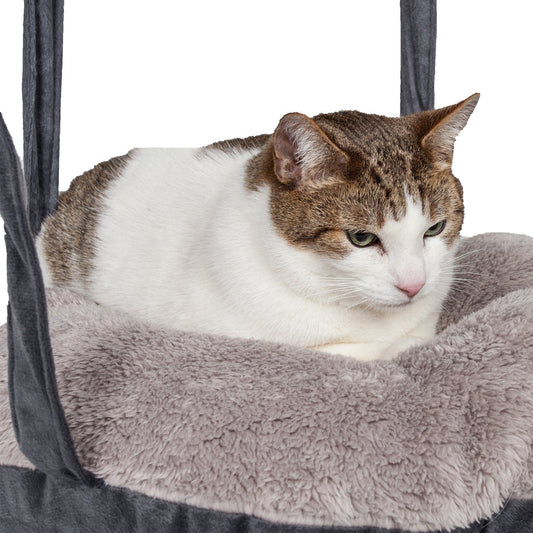 cat-hammock-bed-dual-lounge-hanging-window-perch-lounger-luxury-view-1 | Majestic Pet Kingdom