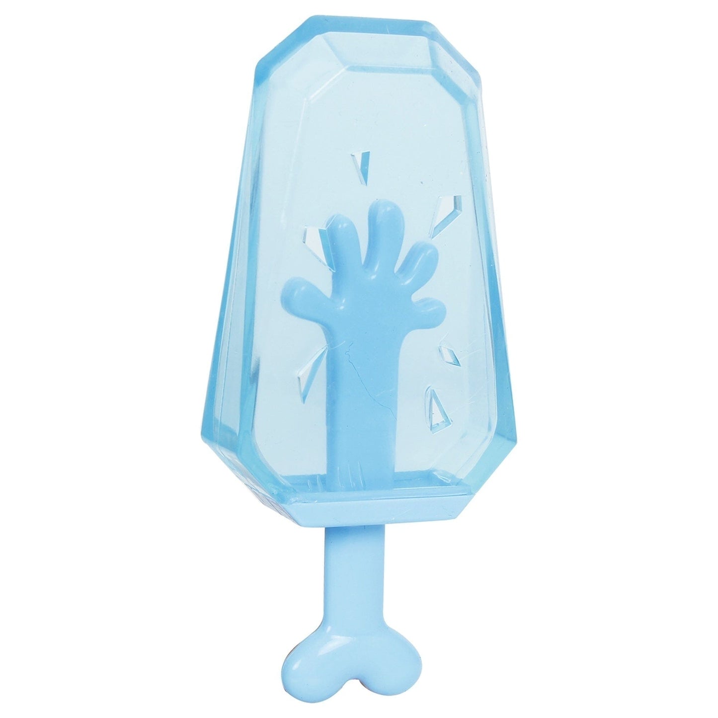 Pet Life ® 'Lick & Gnaw' Cooling Ices Cone Freezable and Chewable Tossing Waterproof Floating Pet Dog Toy