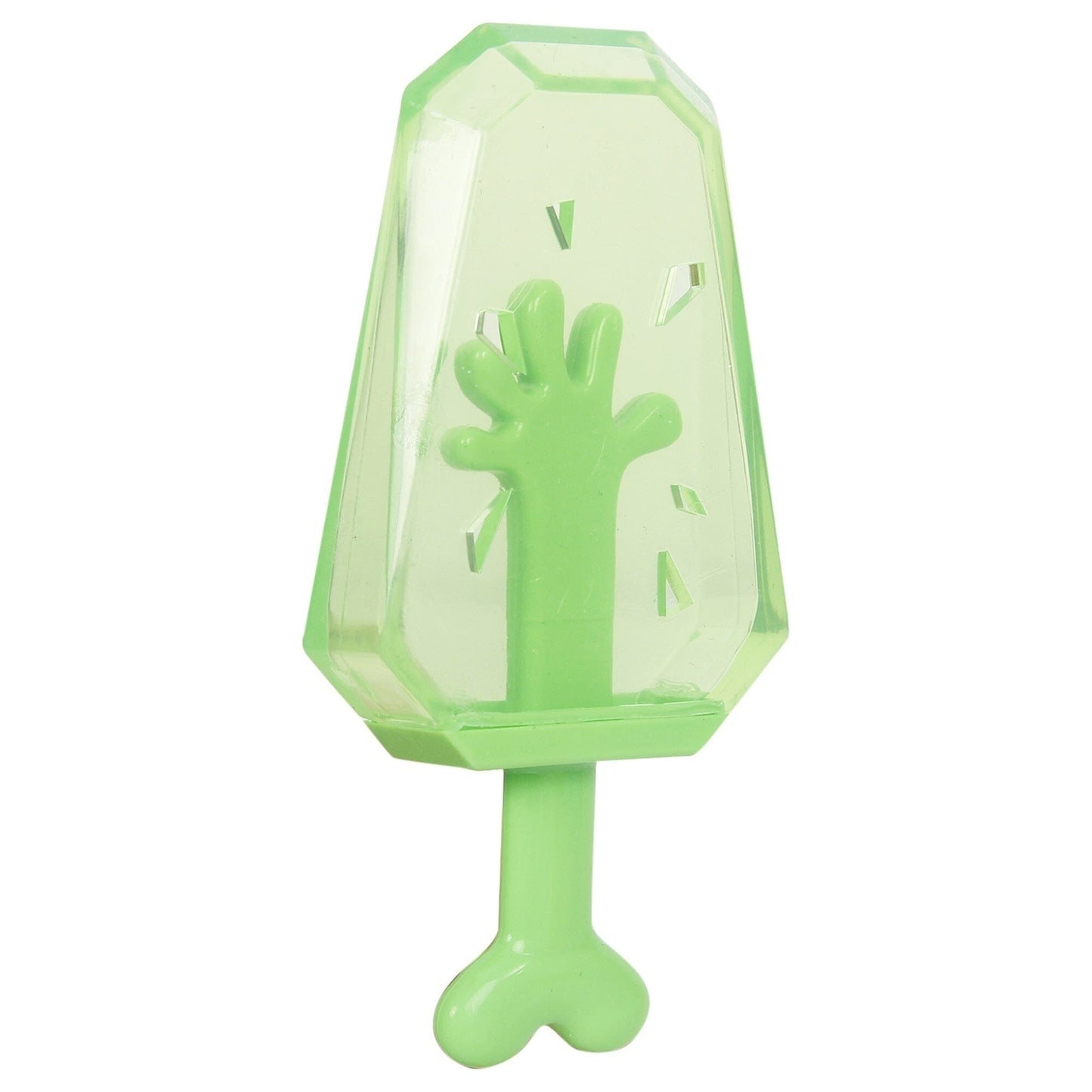 Pet Life ® 'Lick & Gnaw' Cooling Ices Cone Freezable and Chewable Tossing Waterproof Floating Pet Dog Toy