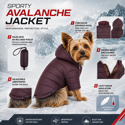 dog-avalanche-coat-lightweight-hooded-adjustable-jacket-luxury-view-2 | Majestic Pet Kingdom