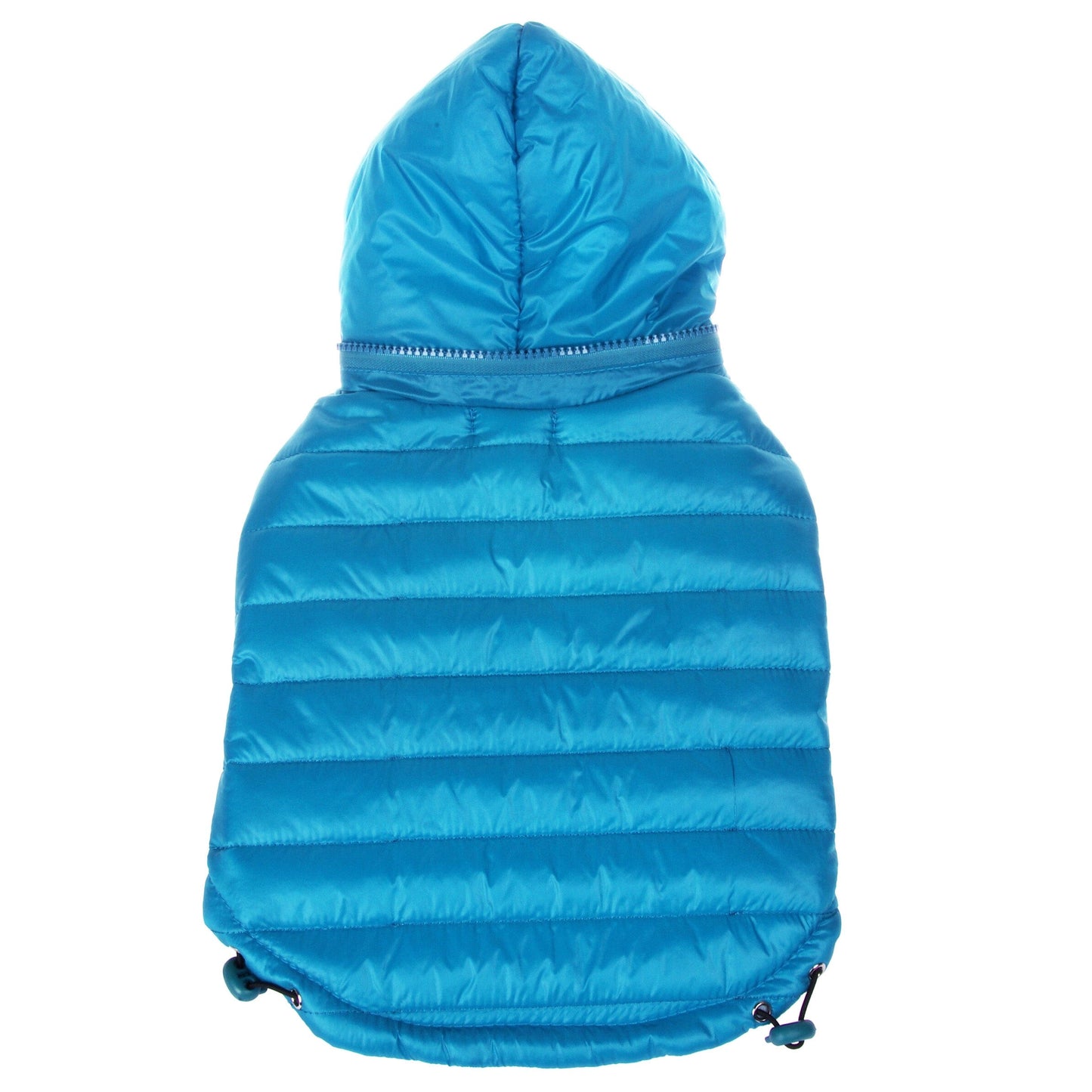 Pet Life ® Lightweight Adjustable and Collapsible 'Sporty Avalanche' Dog Coat w/ Pop-out Zippered Hood