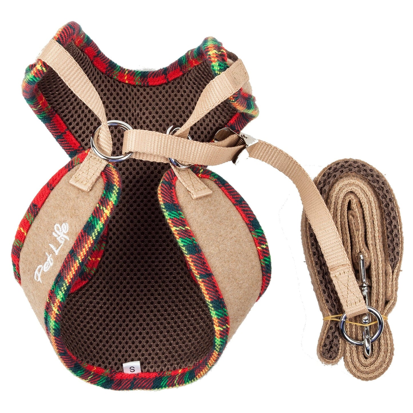 Pet Life ® Luxe 'Dapperbone' 2-In-1 Adjustable Fashion Dog Harness and Leash