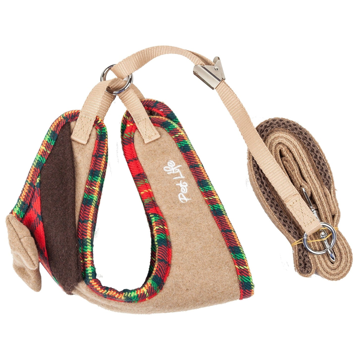 Pet Life ® Luxe 'Dapperbone' 2-In-1 Adjustable Fashion Dog Harness and Leash