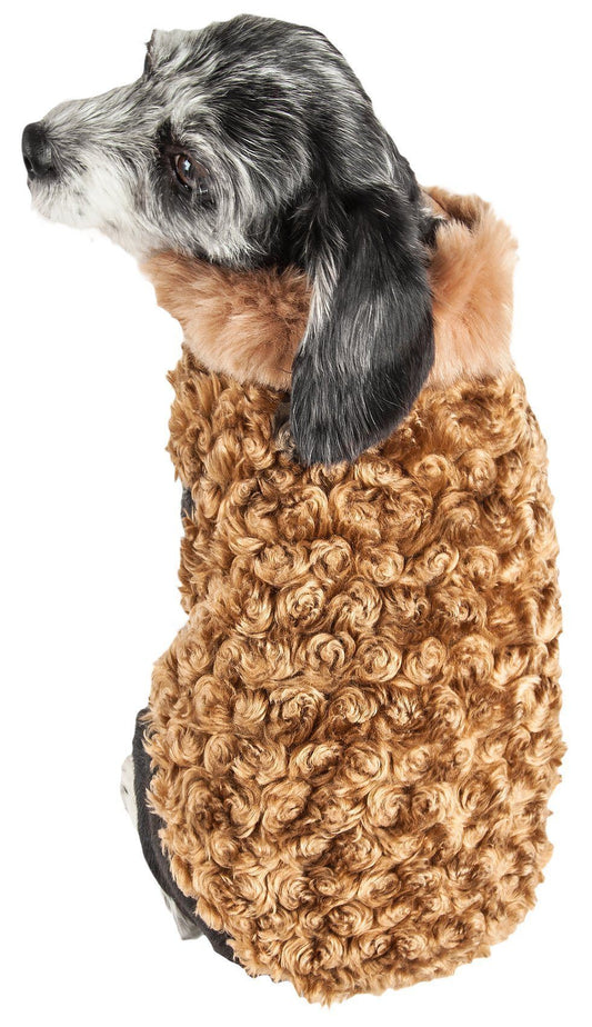 dog-fur-coat-shaggy-luxury-mink-winter-warm-jacket-class-luxury-view-2 | Majestic Pet Kingdom