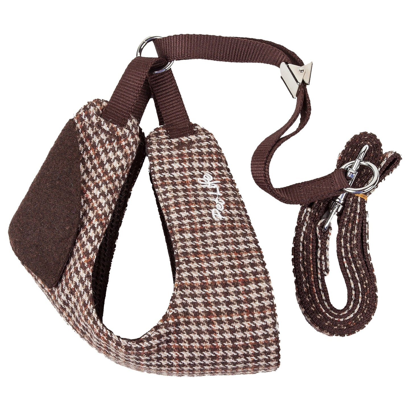 Pet Life ®  Luxe 'Houndsome' 2-In-1 Adjustable Designer Dog Harness and Leash