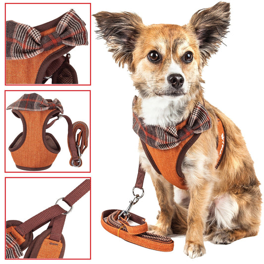 dog-harness-leash-set-luxury-velvet-adjustable-walking-luxury-view-2 | Majestic Pet Kingdom