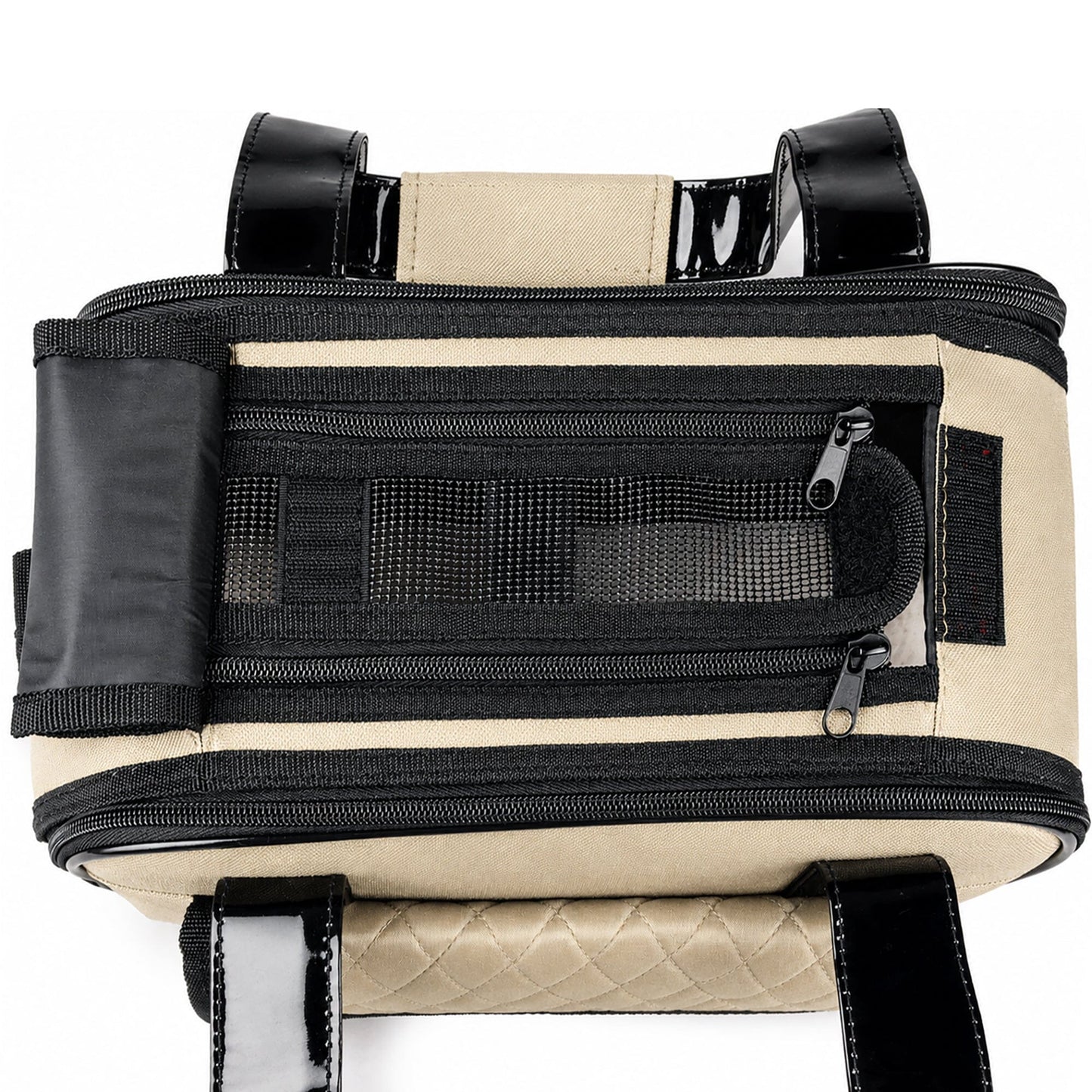 Pet Life ® Mystique Airline Approved Fashion Designer Travel Pet Dog Carrier w/ Pouch