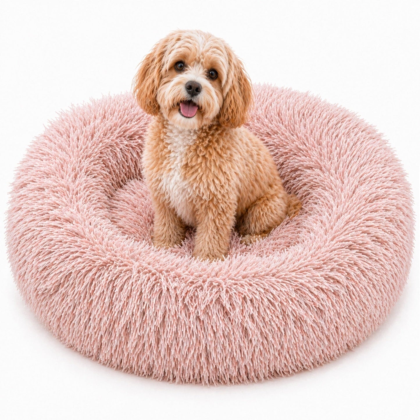 Dog Bed HuggleFleece Ultra Soft Calming Sleeping Mat for