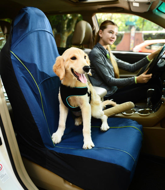 Dog Car Seat Cover Open Road Single Front Bucket Seat Protector