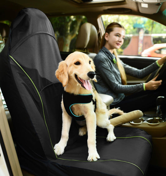 Dog Car Seat Cover Open Road Single Front Bucket Seat Protector