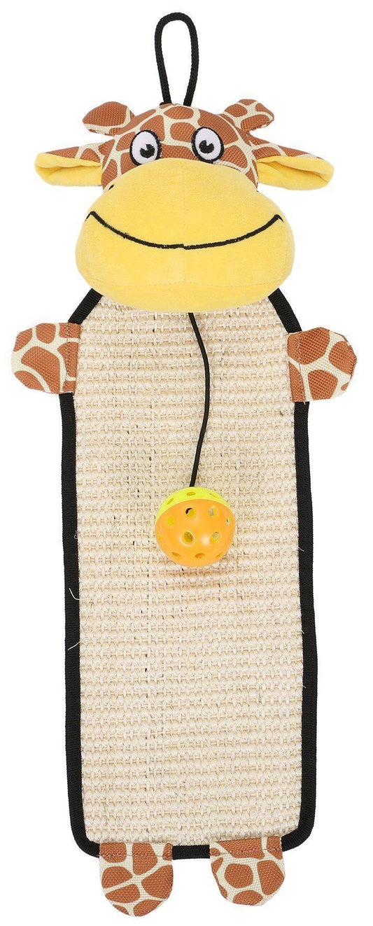 Cat Scratcher Paw-Pleasant Hanging Sisal Jute Carpet Mat Toy